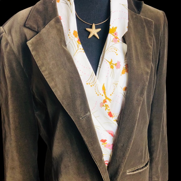 Modcloth 1x short sleeve double button blouse - Picture 7 of 7